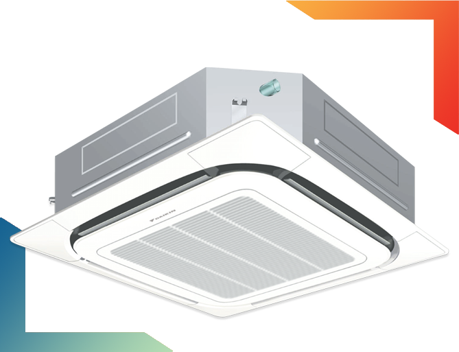 Daikin Multi Head in ceiling -