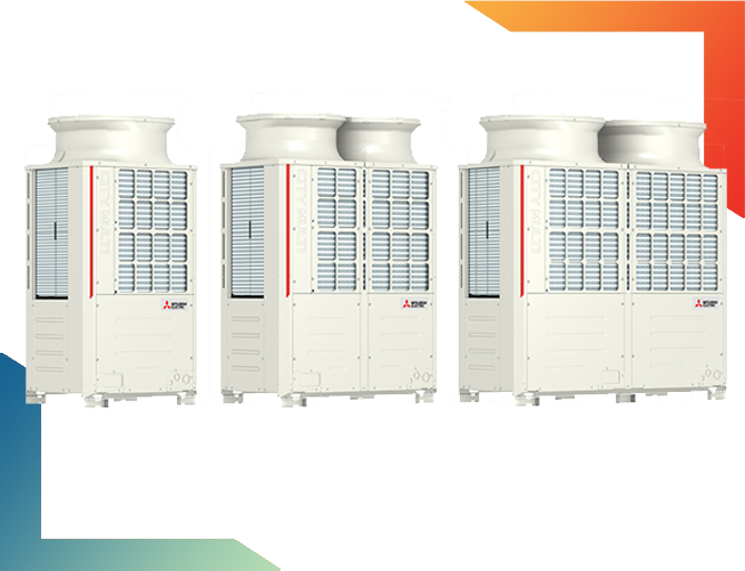 Mitsubishi VRF Large Units 1 -